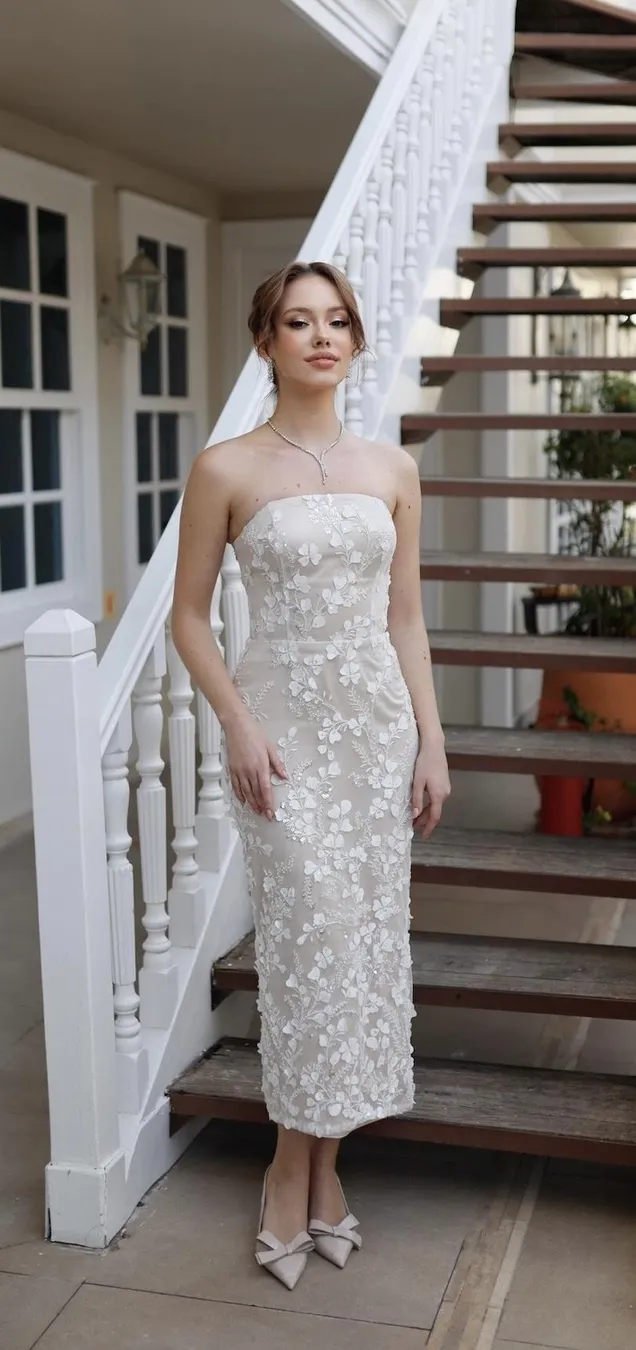 The Elsa Midi Elbise